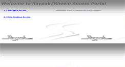 Desktop Screenshot of mail.raypak.com